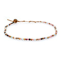 Lotus and Luna 7 Chakra Necklace for Women - Healing Crystal Necklace with Genuine Stones (Master Healer) to Bring Balance and Healing to Mind and Body - Handmade Jewelry Gift - style: Peace + Happiness