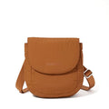 Baggallini Swift Flap Mini Crossbody - color: B-lite Caramel