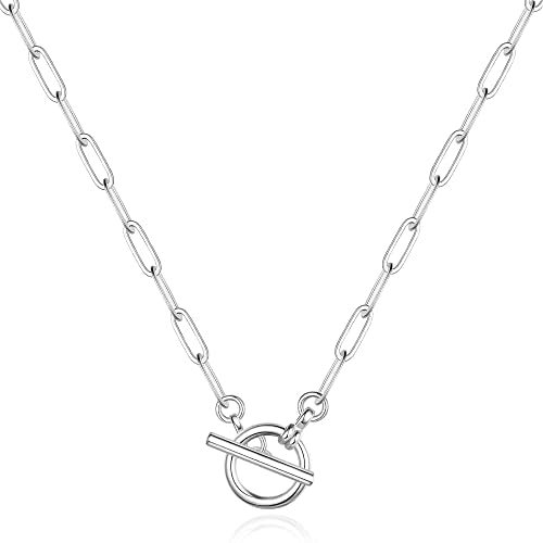 Turandoss 14K-Gold-Plated Necklaces for Women - Lock Evil Eye Medallion Vintage Coin Necklace Bee Sun Moon Shell Chain Necklace Layered Paperclip Chain Necklaces for Women Jewelry Gifts - style: "9-Moon Star Medallion