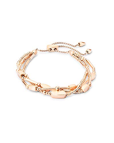 Kendra Scott Chantal Beaded Bracelet for Women - color: ROSE GOLD - ROSE GOLD METAL