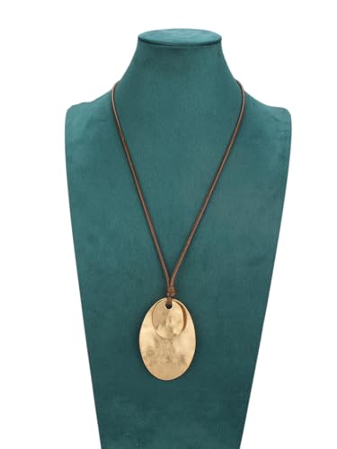Leather Necklace for Women Vintage Boho Necklaces Black Cord Choker With Pendant Casual Chunky Leather Necklace Trendy - style: Boho Vintage Necklace