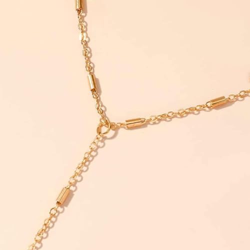 Hand Chain Gold Bracelets for Women Trendy Finger Ring Slave Bracelet Dainty Chain Hand Jewelry Trendy Gifts - color: A4:Gold Hand Chain