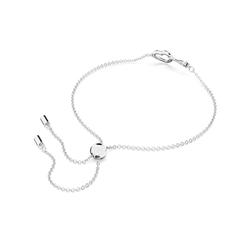 Swarovski Infinity Heart Jewelry Collection, Necklaces and Bracelets, Rose Gold & Rhodium Tone Finish, Clear Crystals - color: Bracelet