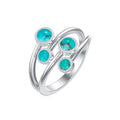 Turquoise Rings 925 Sterling Silver Real Turquoise Ring Natural Turquoise Ring Vintage Handmade Turquoise Jewelry Turquoise Stone Ring Gift for Women