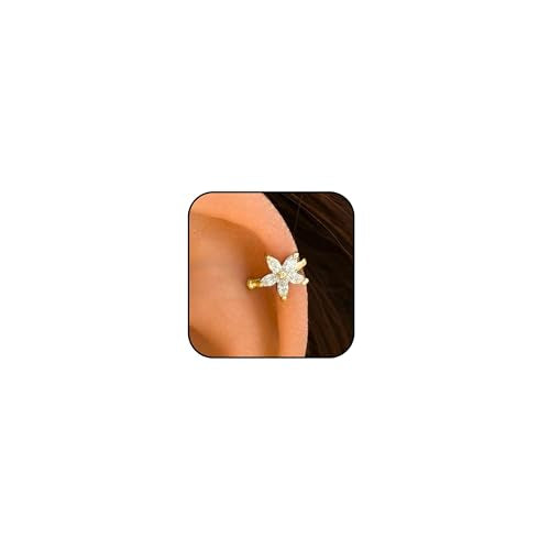 Ear Cuff for Women Non Piercing Faux Earring ear cuffs non piercing Lightweight Hypoallergenic Cartilage Fake Earrings Dainty Jewelry Gift