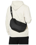 SEAFEW Mini Crossbody Bag Shoulder Bag for Men, Small Messenger Satchel Bag for Women - color: Black - Crescent