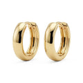 MYEARS Women Earrings Gold Huggie Hoop 14K Small Simple Hypoallergenic Everyday Jewelry - style: Band