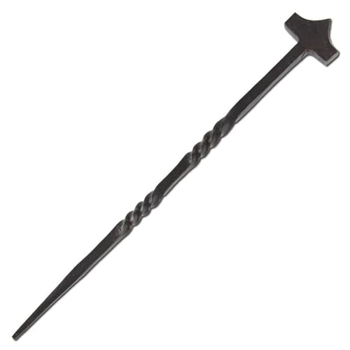 Armory Replicas™ Hand-Forged Zinc Alloy Twisted Hair Pin – Mystical Styling Accessory for Updos and Daily Wear | Mother’s Day, Valentine's, Birthdays | - style: Design3