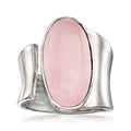 Ross-Simons Wrap Ring in Sterling Silver - color: pink, size: Size 9