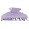 MAORULU Cute Claw Clip for Women – 4.3'' Large Acetate Hair Clips for Thick Thin Curly Long Hair, Durable Hair Clamps Non-slip Jaw Clip, Strong Hold, Stylish French Design (Pastel Purple) - color: Pastel Purple