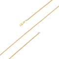 BORUO 925 Sterling Silver Snake Chain Necklace | Waterproof 14K Gold Plated Snake Chain | 1mm 1.5mm Solid Italian Nickel-Free Necklace Lobster Claw Clasp 14-30 Inch - color: Waterproof Gold Plated Stainless Steel 1.5mm, size: 16 Inch