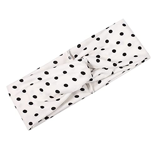 ELACUCOS Headbands for Women Criss Cross Boho Floal Style Head Bands for Women's Hair 4 Pack - color: Set9