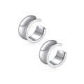 CHIC & ARTSY 925 Sterling Silver Ear Cuffs for Women, Non Piercing Clip On Cartilage Cuffs, Adjustable Fake Conch & Helix Earrings, Gold Plated & Oxidized Various Styles - color: ear cuff #12