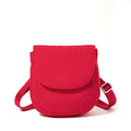 Baggallini Swift Flap Mini Crossbody - color: B- Lite Scarlet Red