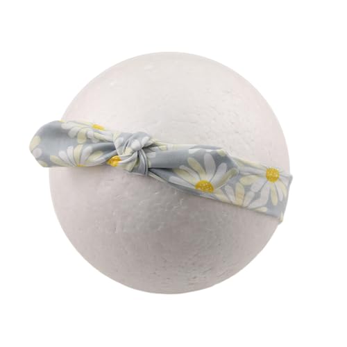 Baby Headbands Soft Stretchy Baby Girl Bows Newborn Infant Toddler Headwrap Hair Accessories - color: Gray