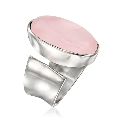 Ross-Simons Wrap Ring in Sterling Silver - color: pink, size: Size 7