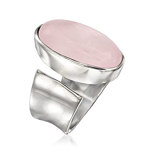 Ross-Simons Wrap Ring in Sterling Silver - color: pink, size: Size 9