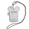BUUFAN Chic Cute Travel PU Leather Student ID Card Holder Lanyard Neck Pouch Bag With Coin Wallet Purse for Students Women Kids Teens Girls (Grey) - color: Grey