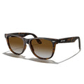 MERRY'S Classic Square Shape Polarized Sunglasses for Womens Mens Retro Designer UV400 Sun Glasses S6140 - color: Matte Leopard Frame/Brown Gradient Lens