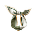 Hair Head Neck Bag Long Scarf Versatile Wrap for Women Soft & Lightweight for Everyday Chic - color: 14 Green 3.7 X 34 Inch