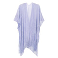 Sparkle Metallic Evening Shawls for Women formal Party Dresses Beach Travel Cardigan Shawl Wrap for Swimsuit - color: S-lilac