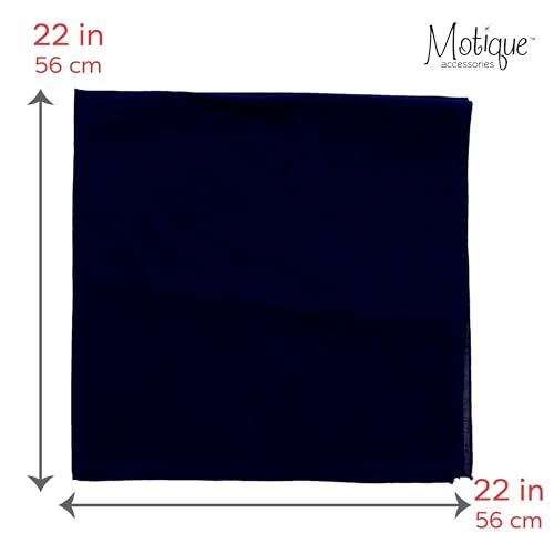 Motique Accessories Solid Color Bandana - color: Light Grey