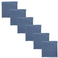 Motique Accessories Solid Color Bandana - Set of 6 Bandannas - color: Grey