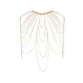 Women's Sexy Suit Body Chain - color: Multilayer Shoulder Body Chain-Gold Color-5