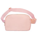 VOROLO Fanny Pack For Women And Men Crossbody Bag Belt Bag with Adjustable Strap Graduation Gifts Pink - color: Pink, style: 1 Pack Fanny Pack