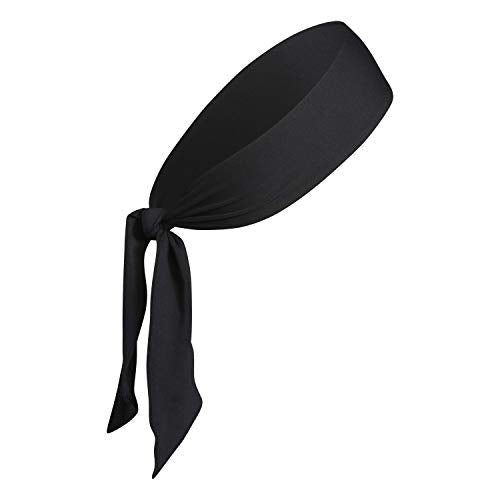 adidas Alphaskin Tie Headband - color: Tie/1/Black/White