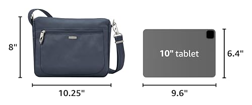 Travelon Anti-Theft Classic Small East/West Crossbody - color: Midnight