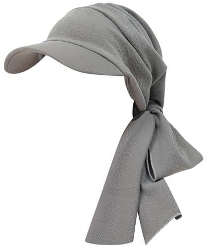 XYIYI Chemo Headwear for Womens Cancer Patients, Head Scarf Chemotherapy Headwraps Hat - color: Gray