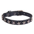 GelConnie Punk Leather Cuff Bracelet Adjustable Straps Wrap Bracelets Arm Armor Cuff Gothic Leather Wristbands for Men, Women - color: Black Leather Bracelet