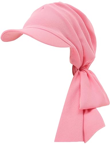 XYIYI Chemo Headwear for Womens Cancer Patients, Head Scarf Chemotherapy Headwraps Hat - color: Pink