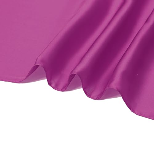 RIIQIICHY 35 Inch Head Scarf for Women Hair Scarf Like Silk Scarf Square Scarf Bandanas for Women - color: Rose