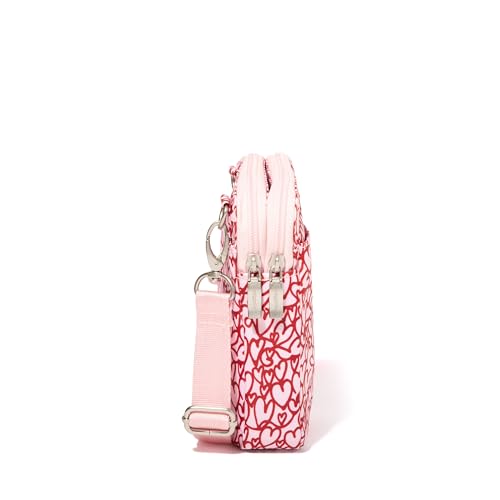 Baggallini Women's Modern Take Two Rfid Crossbody - color: Heart Print