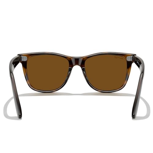 MERRY'S Classic Square Shape Polarized Sunglasses for Womens Mens Retro Designer UV400 Sun Glasses S6140 - color: Leopard Frame/Brown Lens