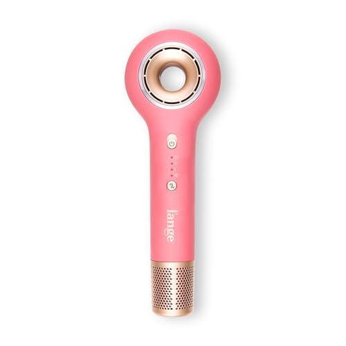 L’ANGE HAIR Axia HaloRing Ionic Hair Dryer | High Speed Professional Blow Dryer for Smooth, Frizz-Free Styles | Lightweight Brushless Motor with Concentrator & Wall Mount | 4 Heat Settings | Rose Gold - color: Rose Gold