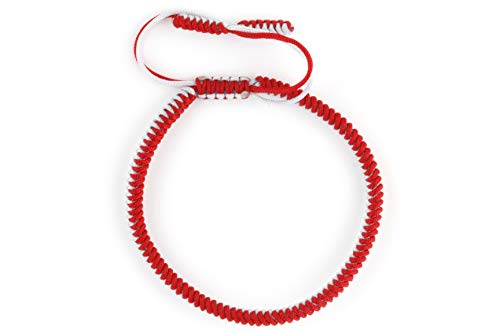 Dowling Brothers One Tibetan Monk Lucky Minimal Rope Buddhist Handmade Knot Bracelet - color: RED AND WHITE
