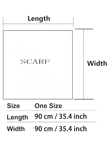 SweatyRocks Women's Printed Satin Hair Scarf Neckerchief Square Scarf Bandanas Head Wraps - color: Teal Blue