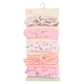 Baby Headbands Soft Stretchy Baby Girl Bows Newborn Infant Toddler Headwrap Hair Accessories - color: Pink