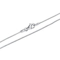 LUHE Silver Chain Sterling Silver Snake Chain Necklace 1MM Italian Crafted Thin Chains Lightweight Strong Chains - Lobster Claw Clasp Gifts for Women 14-30 inchs - size: 1mm snake chain 22in