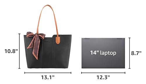 Montana West Tote Bags for Women Top Handle Satchel Purses - color: Jet Black