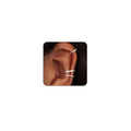 Ear Cuffs Non Piercing Sparkly Cuffs for Women Non Piercings Hypoallergenic Fake Piercings Sparkle Clip On Earrings Bling Cartilage Earring Ear Cuff Earrings for Women Dainty Earring - style: 4 - S 3PCS