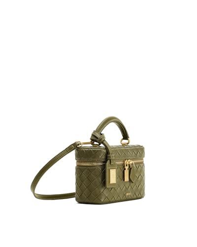 JW PEI Women's Cleo Box Shape Top Handle Bag - color: Olive Green