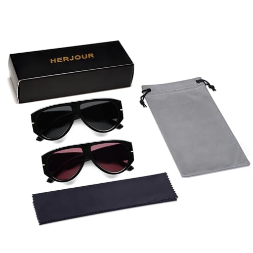 Oversized Retro Aviator Sunglasses Womens Mens 70s Classic Vintage Sun Glasses AR82227 - color: Deep Black+tortoise/Grey
