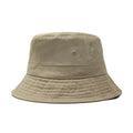 Hot Summer Bucket Hat - Trendy Cotton Sun Hat for Beach, Golf, Fishing - Fun Outdoor Vacation Boonie for Men and Women - color: Khaki