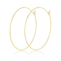 Multipack Dainty Large Thin Gold Hoop Earrings for Women Hypoallergenic Earrings Lightweight 30mm 50mm 60mm 70mm Gold/Silver/Rose Gold Hoop Earrings - style: 1 Pair_20Guage_50mm_Gold
