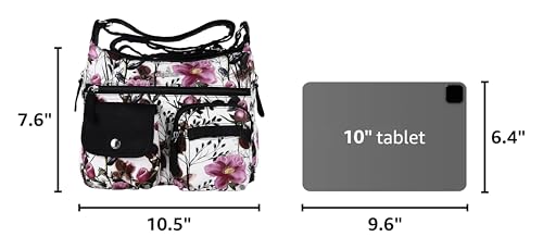 Angel Kiss Crossbody Bags for Women, Ladies Shoulder Handbags and Purses Medium Faux Leather Pocketbooks | Ladies - color: Pink/Black