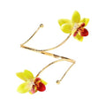 Golden Metal Starfish Seashell Upper Arm Bracelet Flower Charm Bohemia Bracelets for Women Beach Wedding Adjustable Open Cuff Bangle Coil Swirl Armband Party Jewelry - color: Style 05